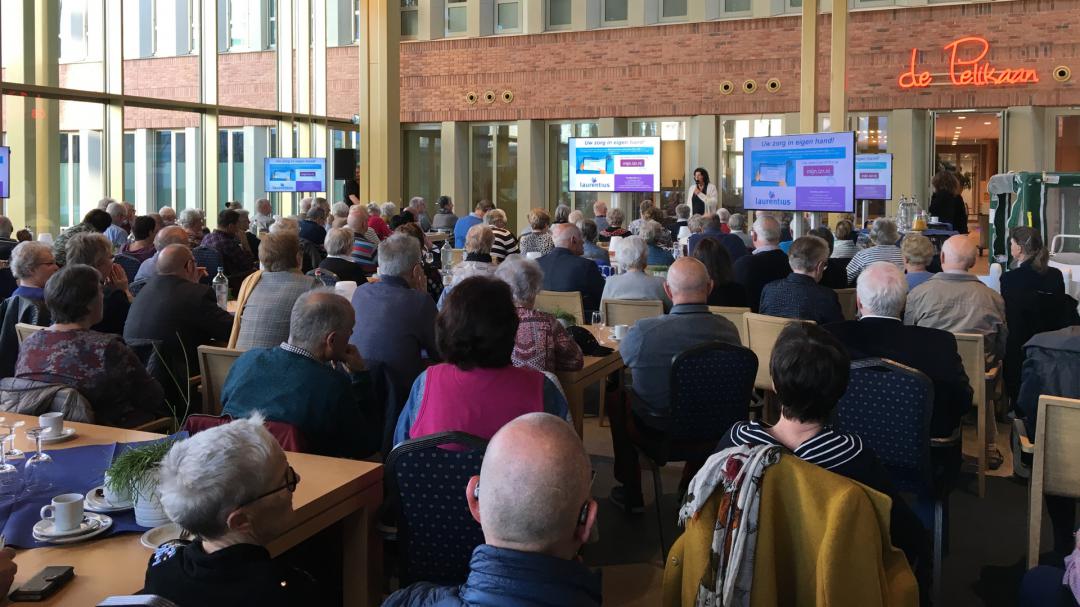 Publieksavond Laurentius Ziekenhuis in teken van ouderenzorg